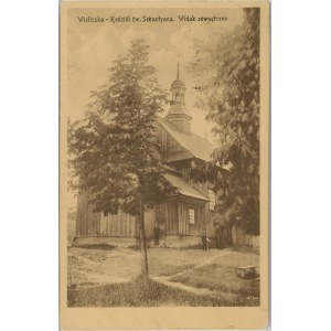 Wieliczka - Église St Sebastyan, vue extérieure, 1915.