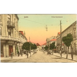 Jasło - rue Kościuszki, 1913.