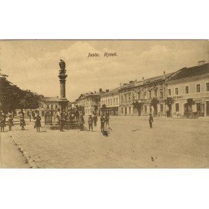 Jaslo - Market Square, 1915.
