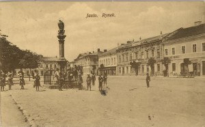 Jaslo - Tržní náměstí, 1915.