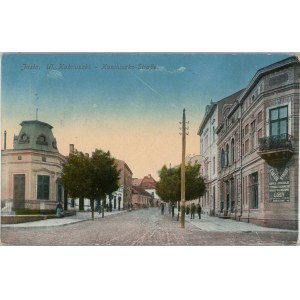 Jasło - rue Kościuszki, vers 1910.