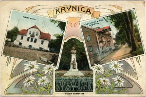 Krynica - Wielowidokowa, ca. 1910.