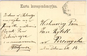 Kalwaria Zebrzydowska - Celkový pohled, pokovený plech, kolem roku 1905.