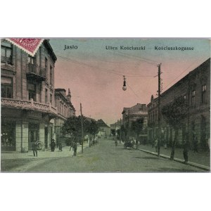 Jaslo - Kosciuszko Street, 1918.