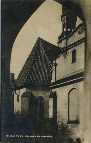 Włocławek - klášter reformátů, kolem roku 1930.