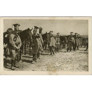En attente, vers 1915.