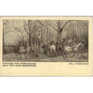 Escarmouche à Horocholina, vers 1915.