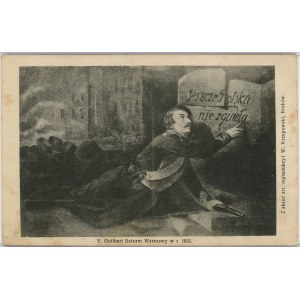 Szturm Warszawy w r. 1831, ok., 1910.