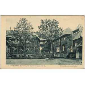Rabka Zdrój - Clinique médicale Saint-Joseph, vue de la clinique depuis les bois, vers 1920.