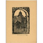 Wiszniewski Kazimierz, Woodcut - Kurza Stopka, ca. 1950.
