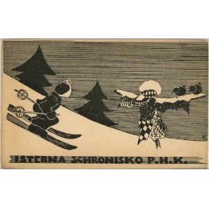 Adoption des femmes pour la défense nationale - Istebna, auberge du P. H. K., vers 1930.