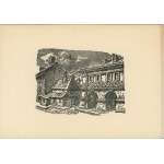 Hiszpanska-Neumann Maria, Woodcut - Zamosc, Rabbi