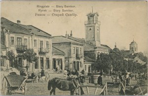 Starý Sambor - Tržní náměstí, 1910.