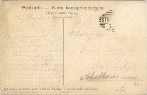 Starý Sambor - Tržní náměstí, 1910.