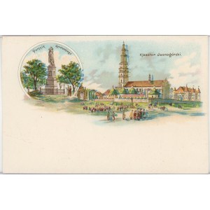 Częstochowa - Monastère de Jasna Góra, vers 1900.