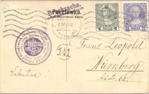 Lidové kroje a typy z Haliče, 1912.