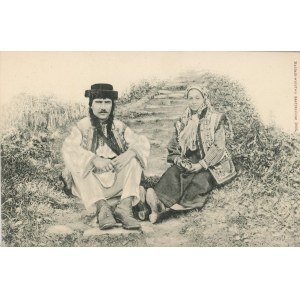 Hutsul types, 1905.