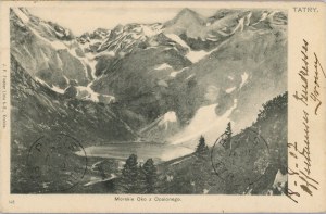 Tatry - Morskie Oko z Opalony, 1902.