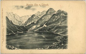 Tatry - Morskie Oko, kolem roku 1900.