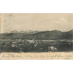 Zakopane - Widok ogólny, 1905.