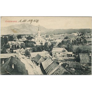 Zakopane - Widok ogólny, 1911.
