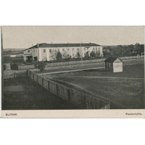 Slonim - Scuola reale, 1910 circa.