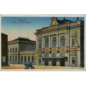 Przemyśl - gare ferroviaire, 1917.