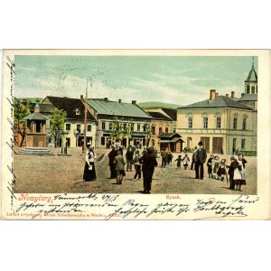 Nowy Targ - Rynek, ok. 1900.