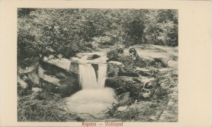 Krynica - Waterfall, ca. 1910.