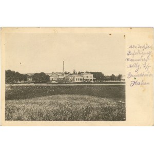 Wieliczka - Widok dworca kolejowego, 1912.
