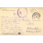 Wieliczka - Widok dworca kolejowego, 1912.