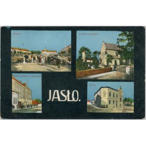 Jaslo - Wielowidokowa, vers 1915.