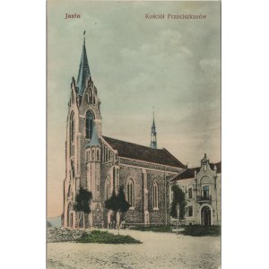 Jasło - Église franciscaine, vers 1910.