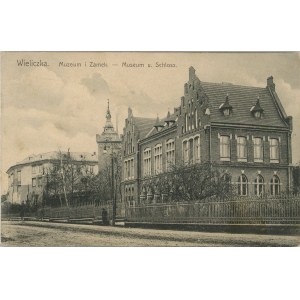 Musée et château de Wieliczka, 1905.