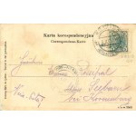 Kraków - Podkop przy ul. Lubicz, 1905.