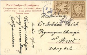 Krakov - Nová jubilejní nemocnice císaře Františka Josefa Bonifáce, 1919.