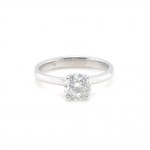 ANELLO IN ORO BIANCO 3.27 GR CON DIAMANTI - RNG40212