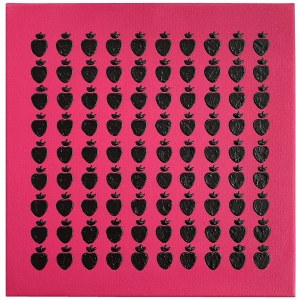 Jolanta Rudzka-Habisiak, Fraise noire du cycle &quot;Symboles&quot;, 2022