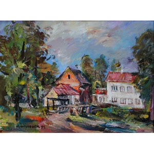 Józef Wasiołek, Stary młyn nad Mrogą, 1993
