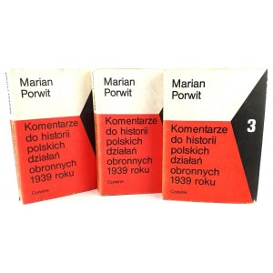 PORWIT- KOMENTARZE DO HISTORII POLSKICH DZIAŁAŃ OBRONNYCH 1939 roku