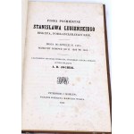 JOCHER- PISMA POŚMIERTNE STANISŁAWA ŁUBIEŃSKIEGO 1855