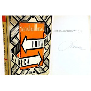 MACZEK - OD PODWODY DO CZOŁGA Wspomnienia wojenne 1918-1945 wyd.1. Autograf Autora!