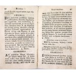 [OBRZĘDY SAKRAMENTÓW, EGZORCYZMY] RTUALE SACRAMENTORUM AC ALIARUM ECCLESIAE CAERIMONIARUM Warszawa 1793
