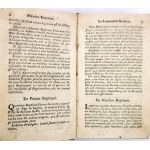[OBRZĘDY SAKRAMENTÓW, EGZORCYZMY] RTUALE SACRAMENTORUM AC ALIARUM ECCLESIAE CAERIMONIARUM Warszawa 1793