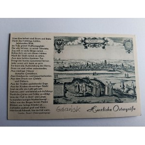 POCZTÓWKA GDAŃSK, GOETHE FAUST, DANZIG
