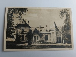 POSTCARD MIELEC CASTLE GRAFEN VON OBORSKI