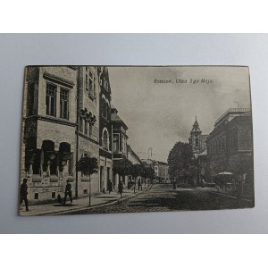 POCZTÓWKA RZESZÓW ULICA 3 MAJA, PRZEDWOJENNA