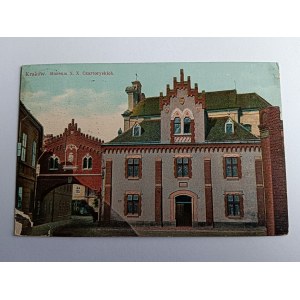 POHLEDNICE KRAKOW MUSEUM X X CZARTORYSKI, PŘEDVÁLEČNÝ 1910, ZNÁMKA, RAZÍTKO