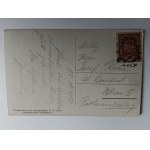 POCZTÓWKA LWÓW LEMBERG UNIWERSYTET I KOŚCIÓŁ ŚW MICHAŁA, PRZEDWOJENNA 1917 R, ZNACZEK