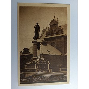 POHLEDNICE VARŠAVA MICKIEWICZŮV POMNÍK